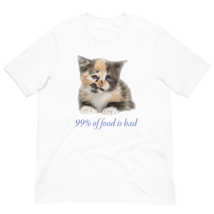 Food is bad® Unisex t-shirt
